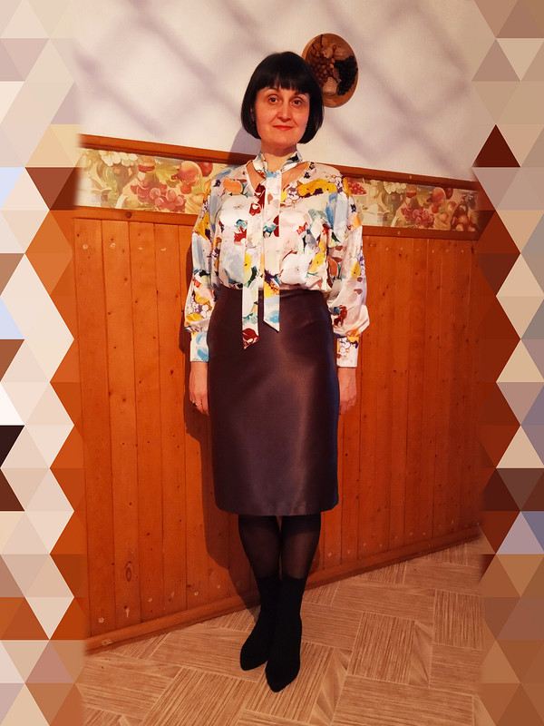 Шелковая весенняя блузка от Ольга Найкова