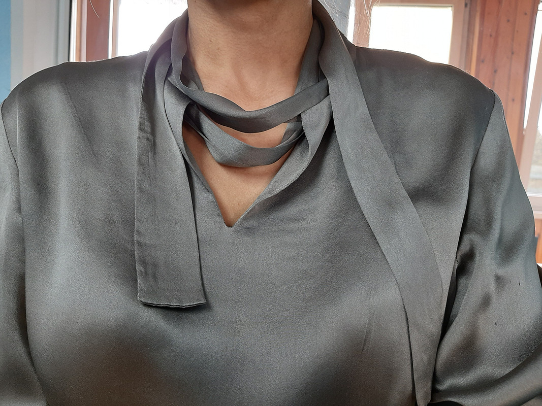 Шелковая блуза и брюки от Эльза Стрельцова