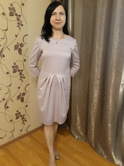 Платье с юбкой тюльпан