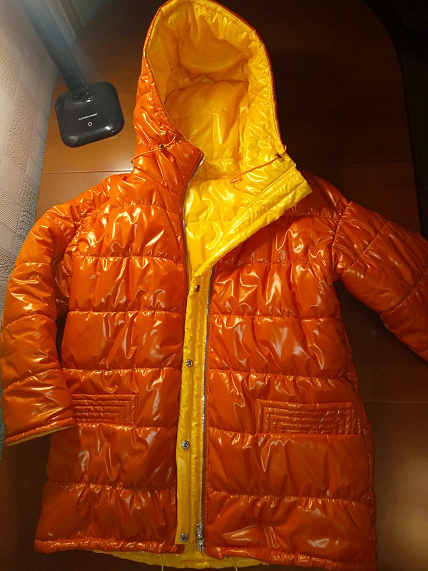 Двусторонняя куртка «апельсинка» от IrinaР1973