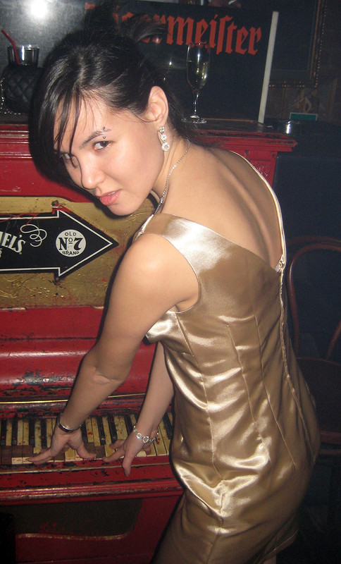 Платье золотое к Новому 2012 году от Maymawka