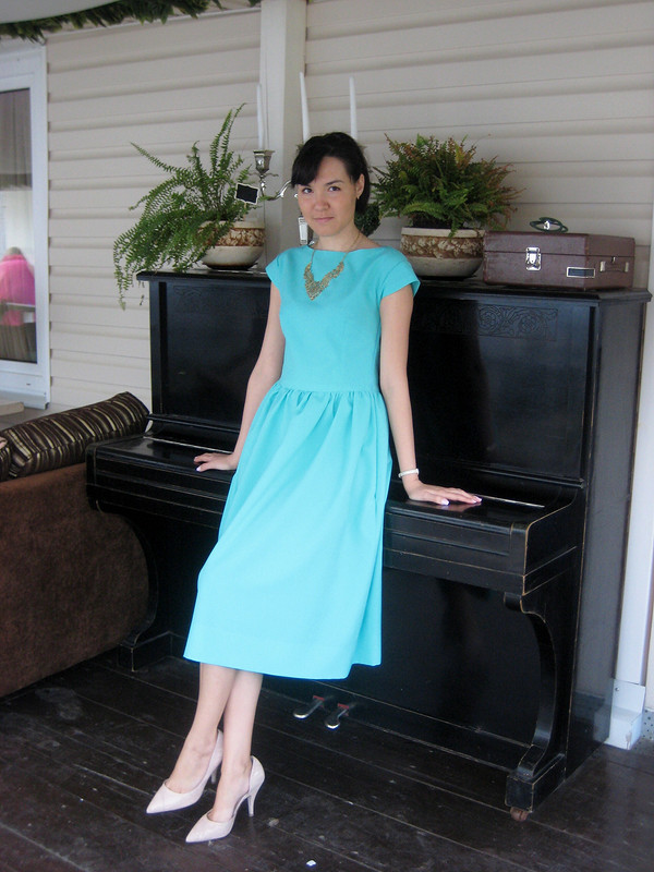 Мятное платье в 2014 и теперь юбка от Maymawka