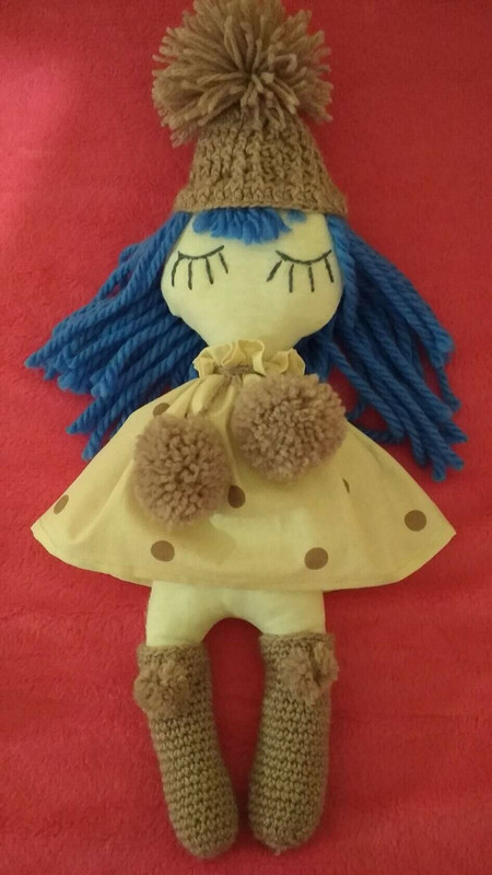 Текстильная кукла от Лариса Авдошина