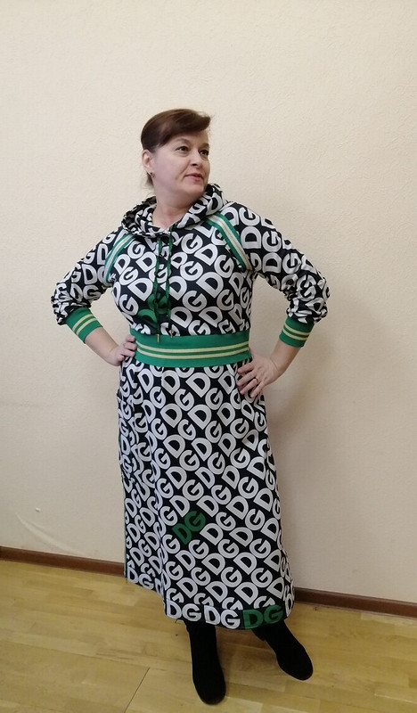 Спортивное платье «Лого» от Ekaterina_Tarasova