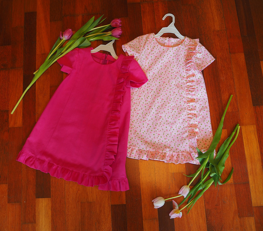 Платья для маленьких модниц от Dagmara