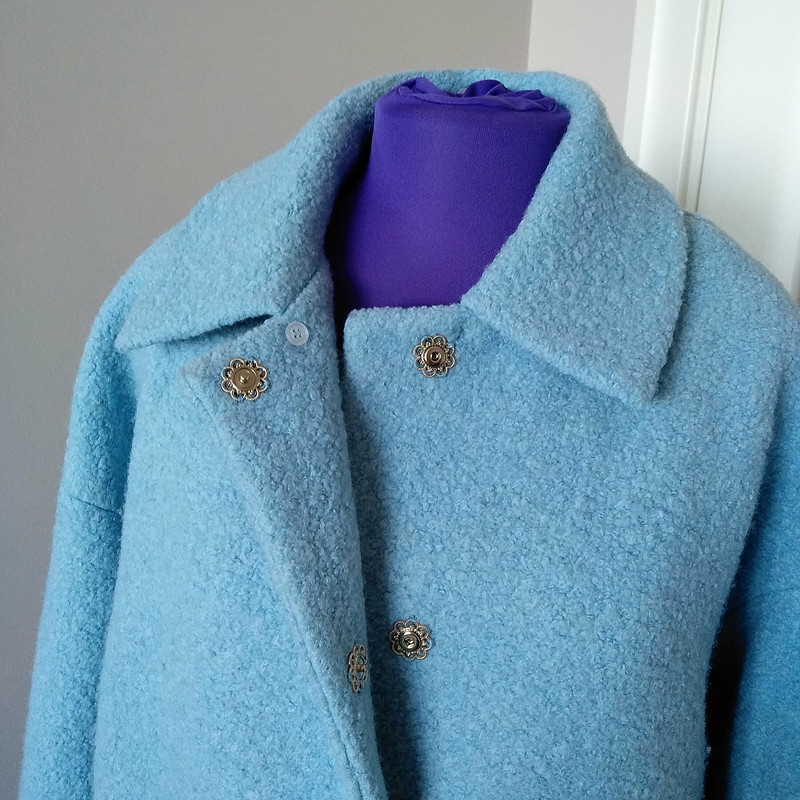Пальто «Голубая мечта» от VesnaKrasna