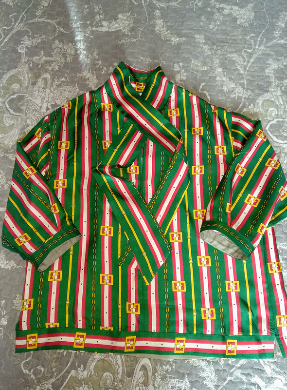 Блузка из шелка Gucci от Glykerya
