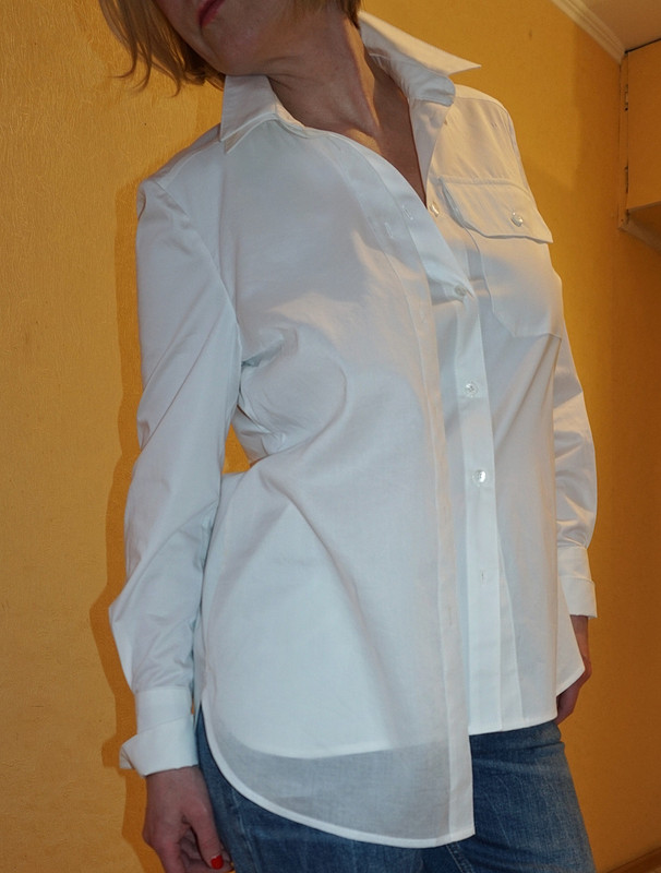 Белая рубашка от Оксана Георгиевна