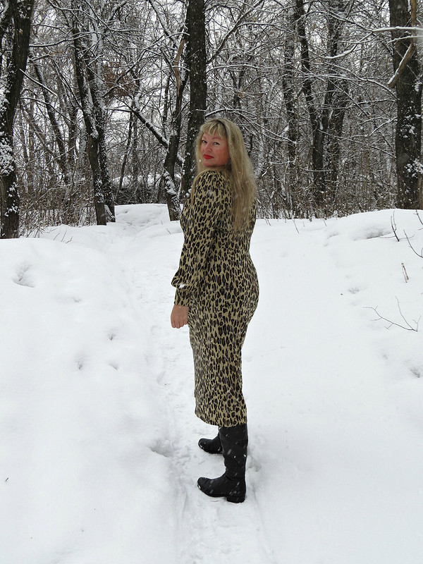Платье «Снежный барс» от Lionessa