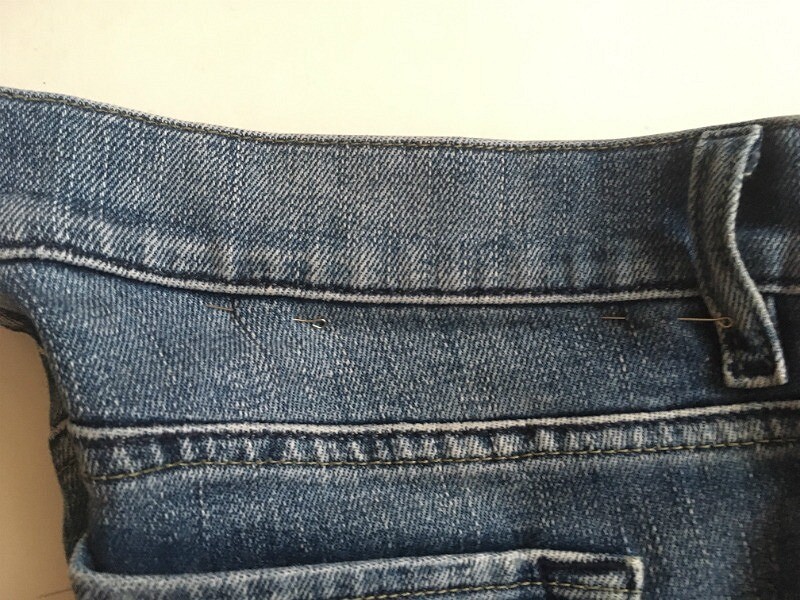 Как сделать эффект потертости на джинсах