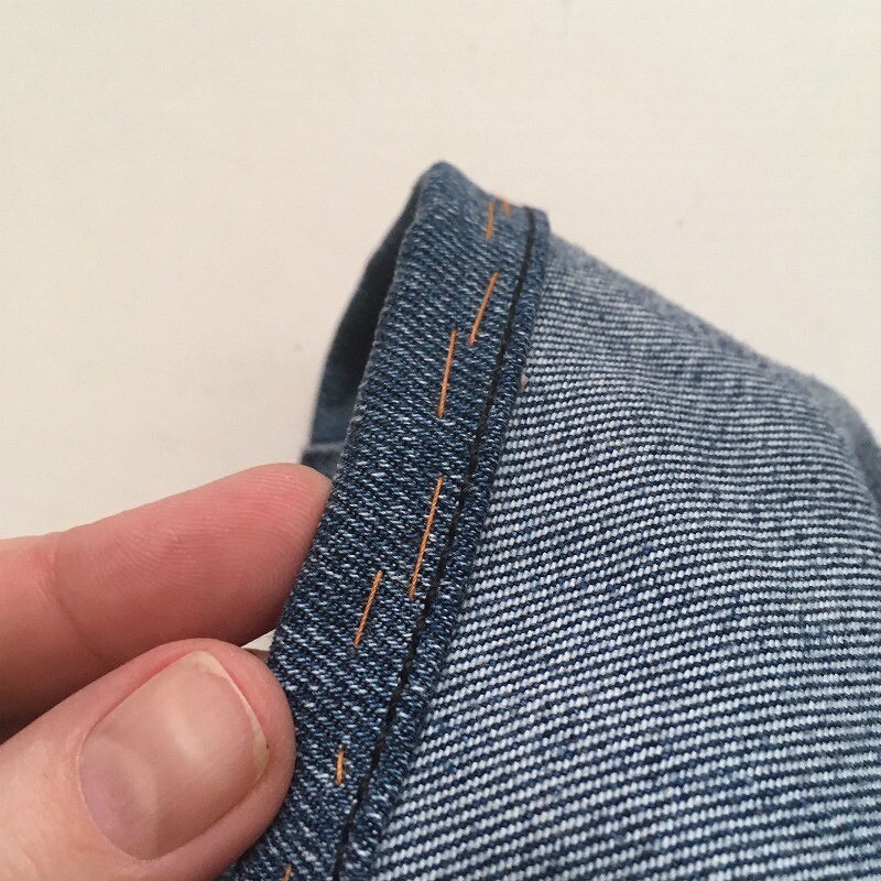 Как подшить джинсы и сделать потёртости: мастер-класс