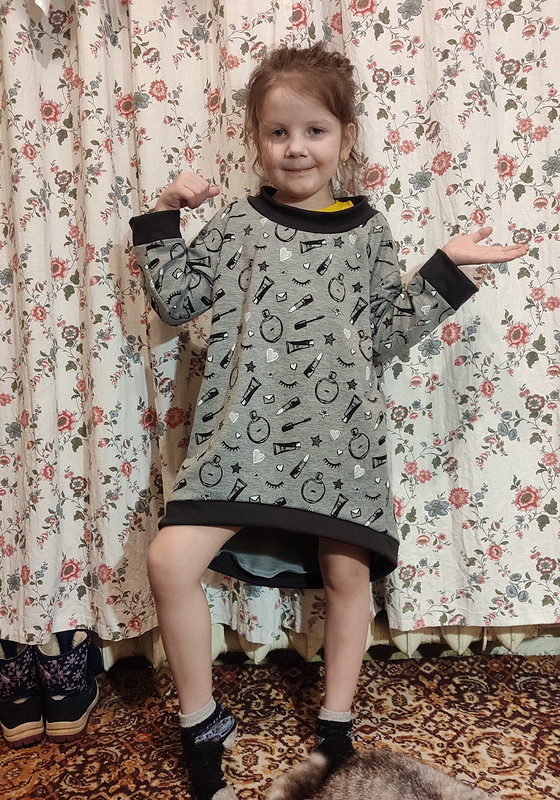 Платье для девочки за один день от Vilaska