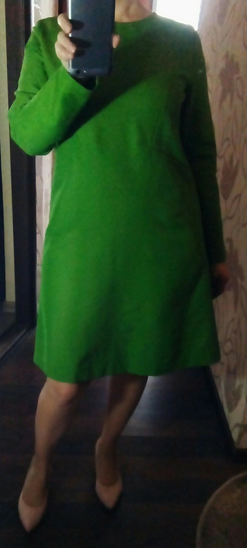 Платье цвета весенней зелени от flyma
