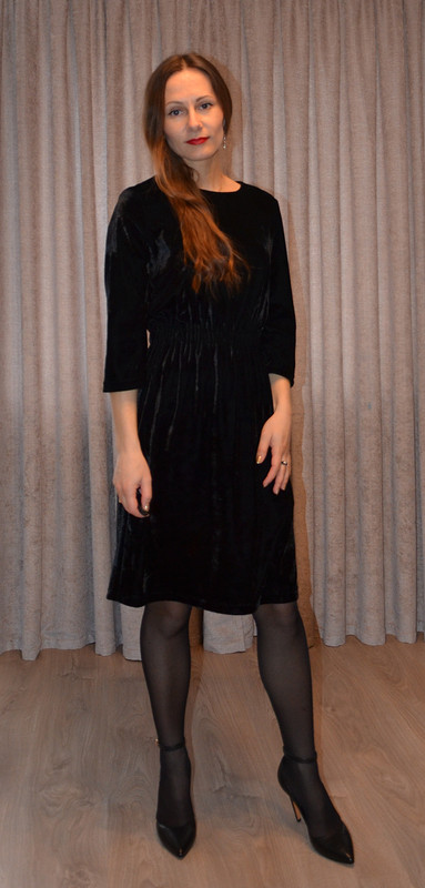 Ещё одно чёрное платье от Alena255
