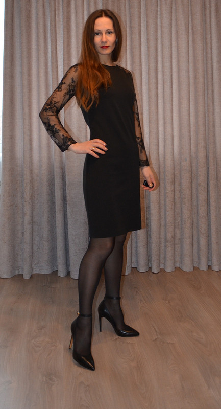 Чёрное платье от Alena255