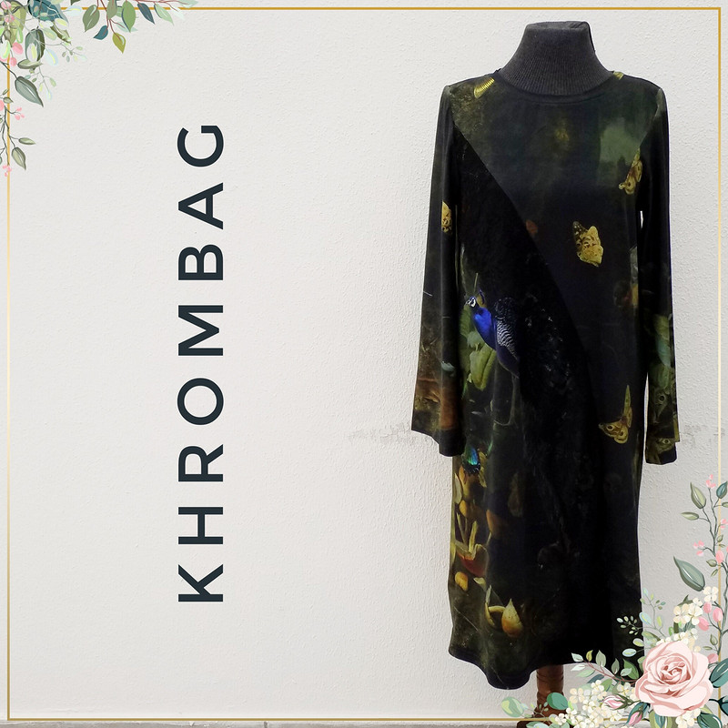 Платье «Павлины» от Khrombag