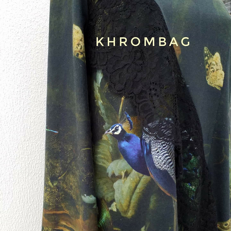 Платье «Павлины» от Khrombag