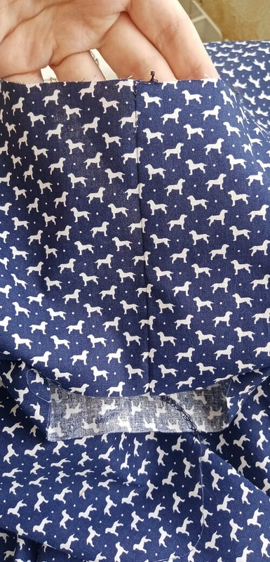 Платье-рубашка «Хвост виляет собакой» от АленкаКр