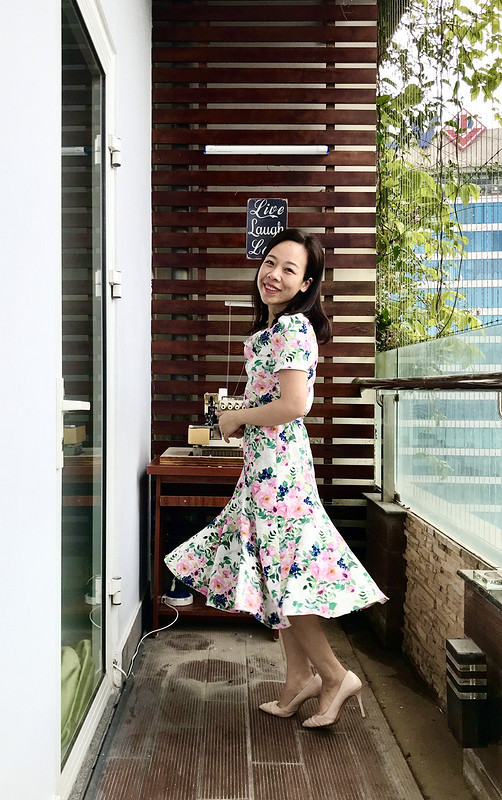 Платье «Flower dress for hot summer» от Binh Ngo