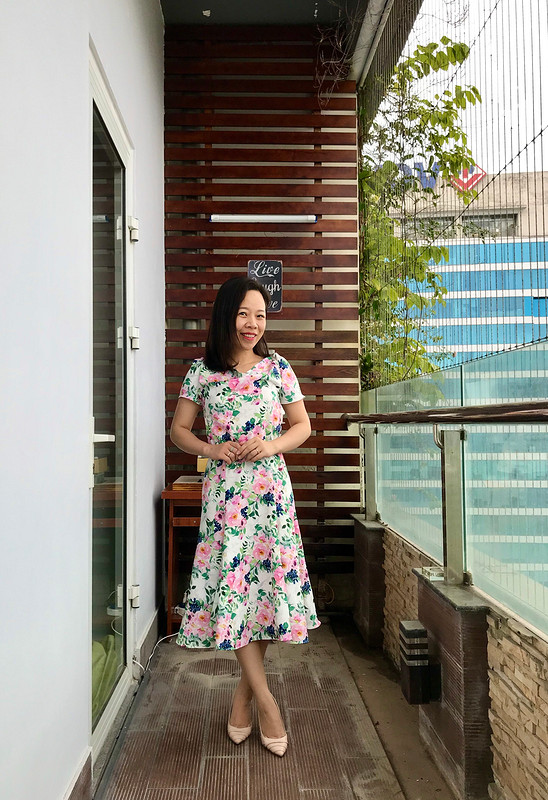 Платье «Flower dress for hot summer» от Binh Ngo