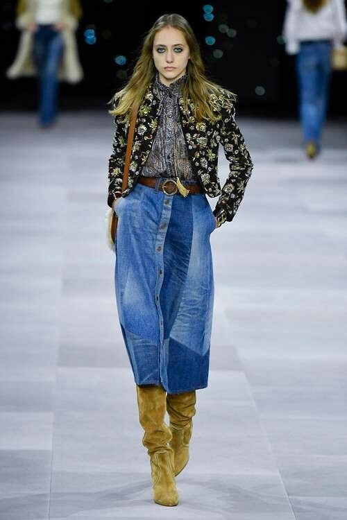 Тренд весна-лето 2020 — джинсовая юбка: 4 модных варианта
