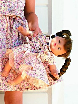 Платье для куклы №157