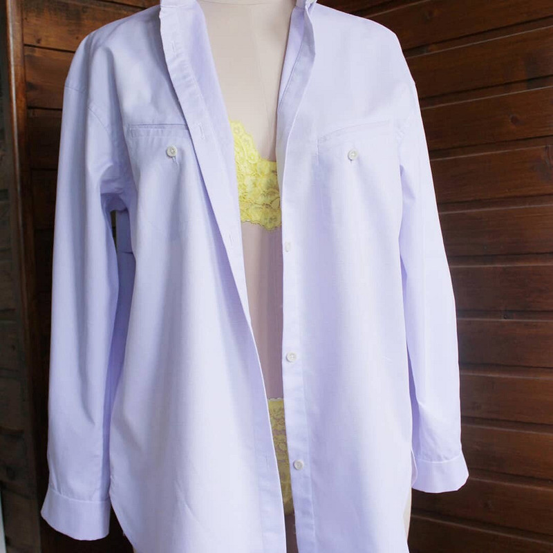 Блузка с отлетной кокеткой от IrinaFedotova1
