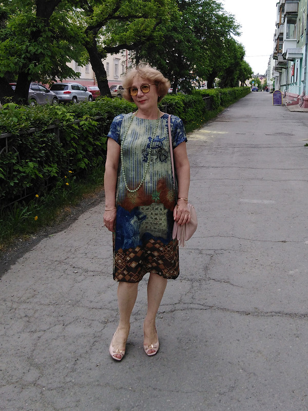 Платье «Картина маслом» от Любовь Петровна