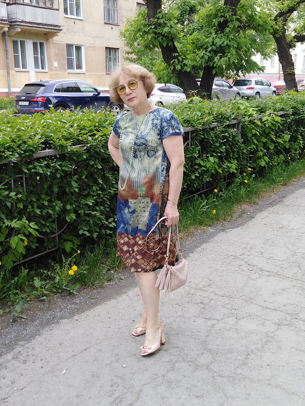 Платье «Картина маслом» от Любовь Петровна