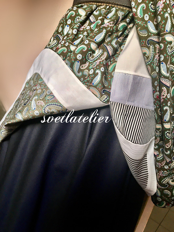 Рубашка или Нетривиальный пэчворк svetlat от @svetlatelier