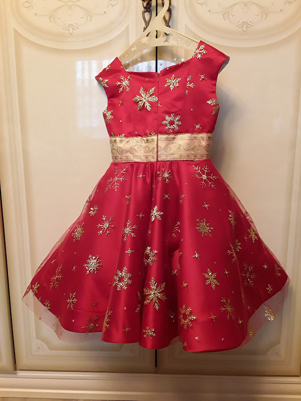 Платье «Красная снежинка» от starlyu