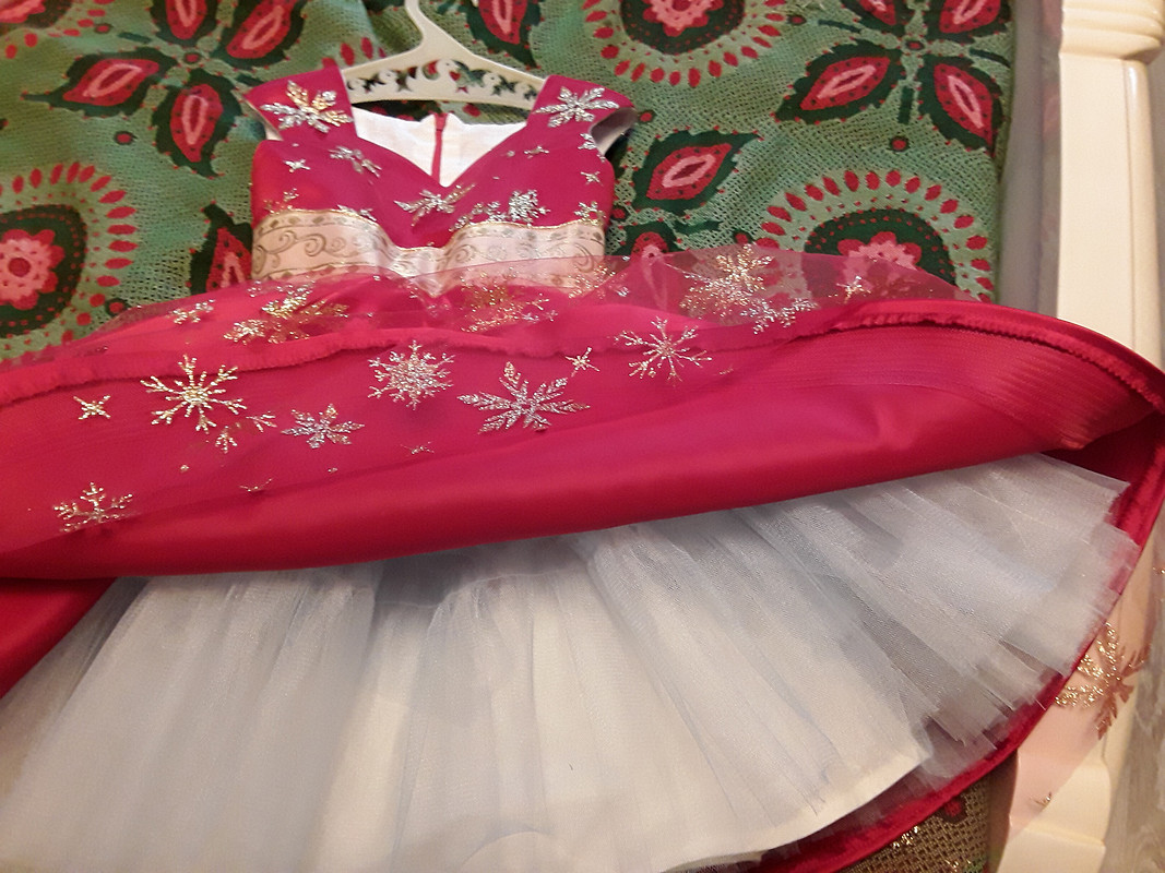 Платье «Красная снежинка» от starlyu