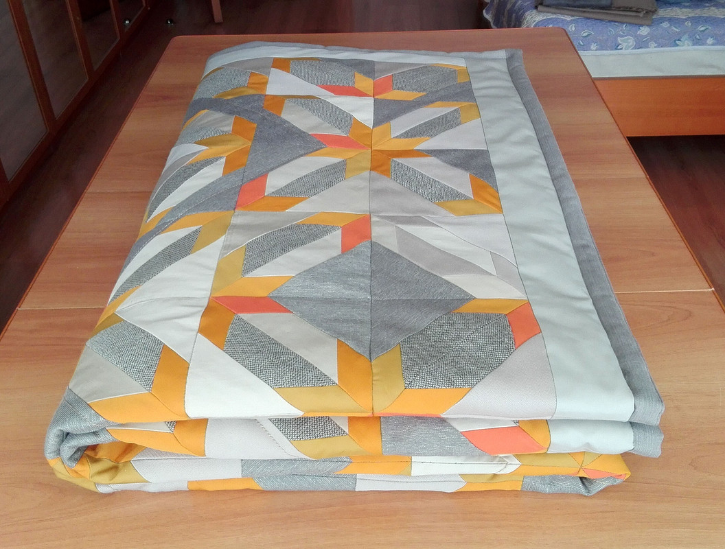 Одеяло в стиле пэчворк «Королевское сокровище» от Наталья  clarte