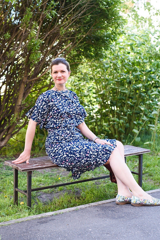 Летнее платье из штапеля от Светлана Рассмехина