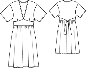 Платье-туника в этностиле