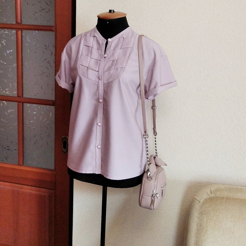 Блуза с пластроном от ulya28051983