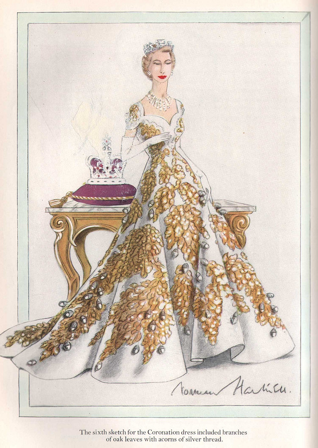 Новое платье королевы: как создавался коронационный наряд Елизаветы II 