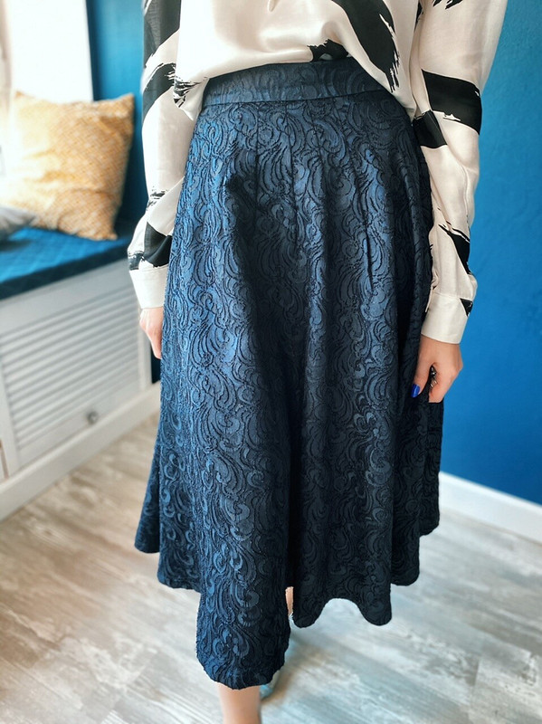 Шёлковый анорак и винтажная юбка от asm.irina