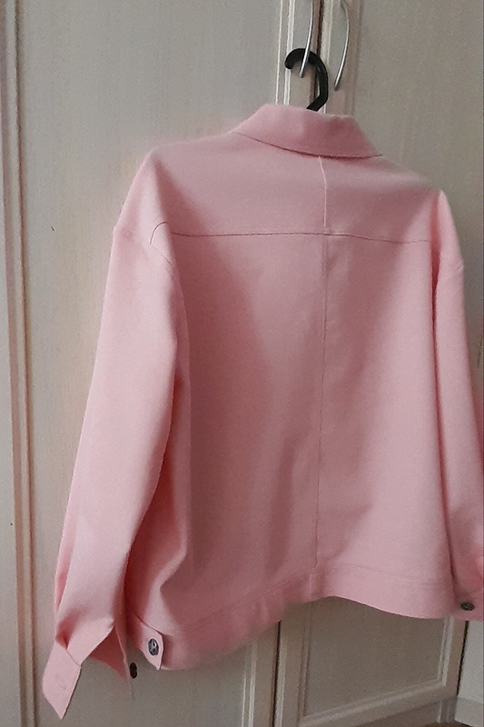 Куртка: розовая джинсовка от Olga_N