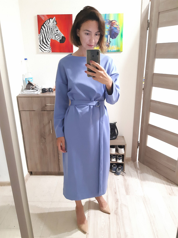 Голубое платье от AnFlame