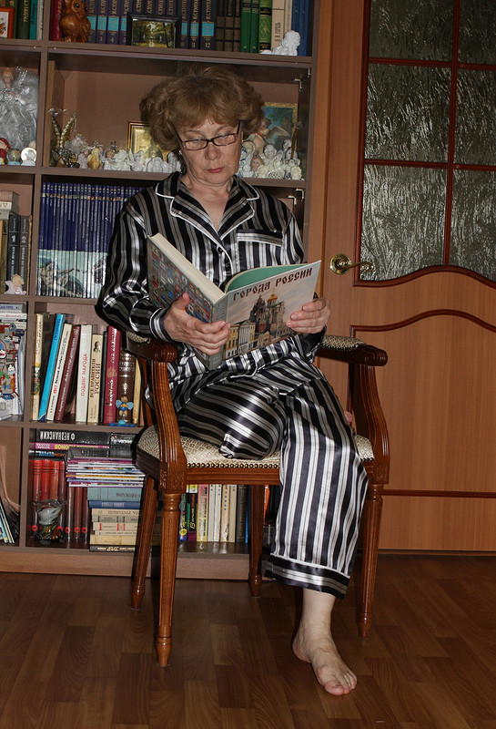 Шёлковая пижама «Домашний «арест» от Любовь Петровна