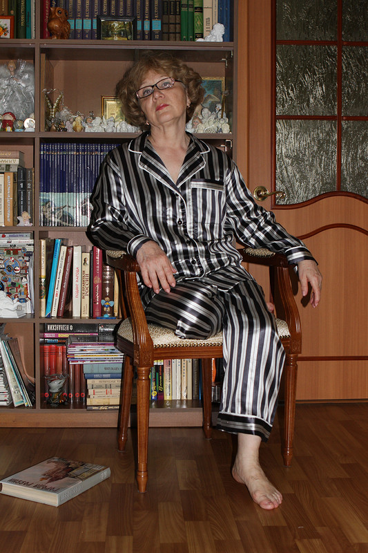 Шёлковая пижама «Домашний «арест» от Любовь Петровна