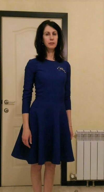 Синее платье от theNatali3011