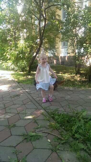Сарафан с макси-оборкой для девочки «Летняя свежесть» от Svetlana K