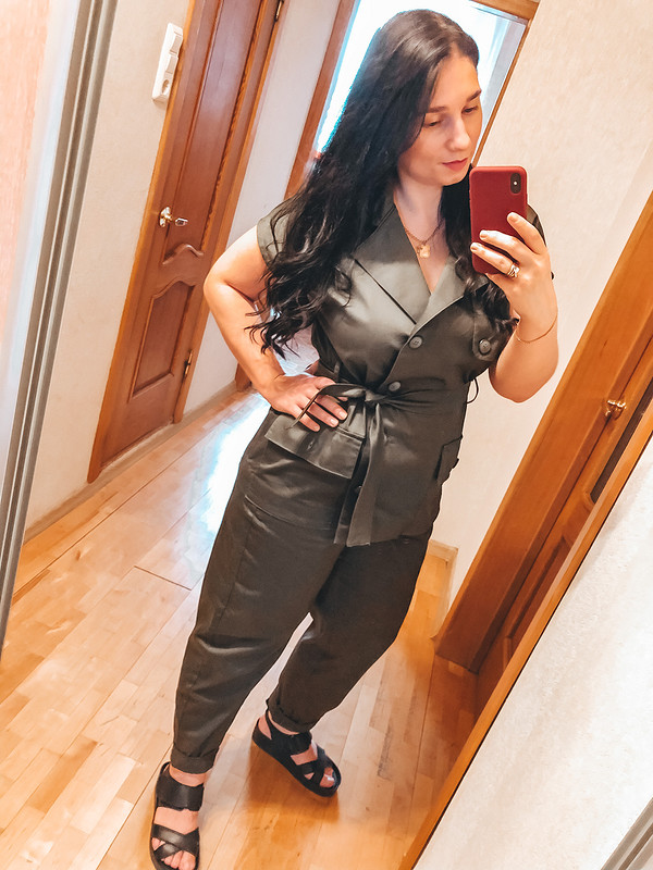 Костюм в стиле сафари: брюки и жилет от shemyreva_yulia