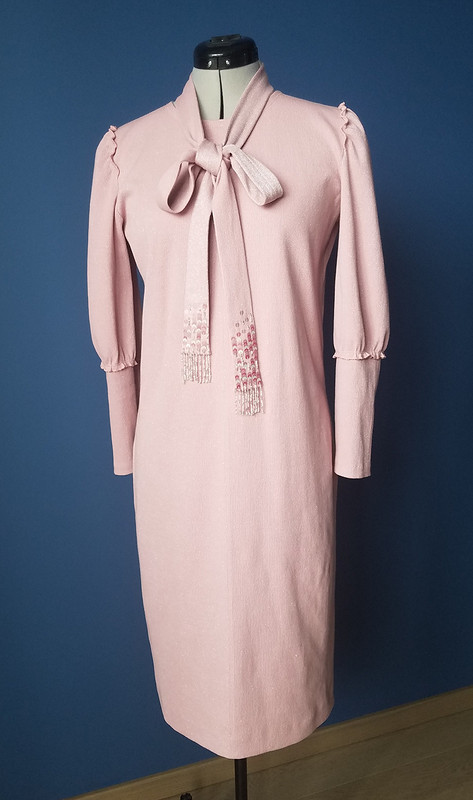 Платье из кашкорсе с люрексом от Елена Ленкова