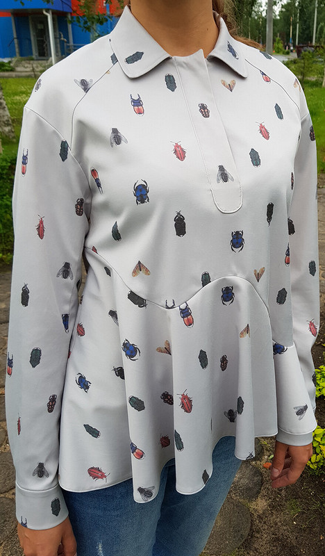 Блуза с букашками от FilimonovaEV