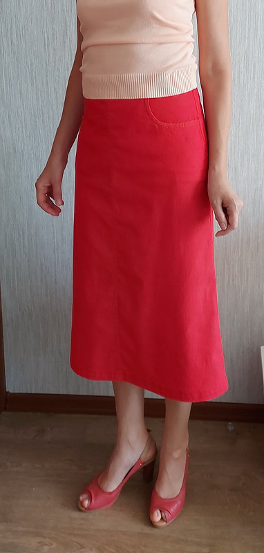 Моя третья красная юбка от Anya4123