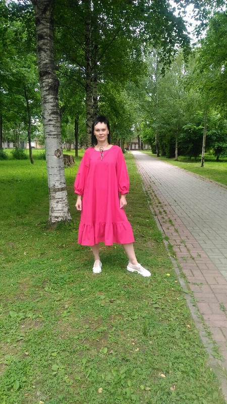Летнее платье-парашют от Katherina_Belyaeva