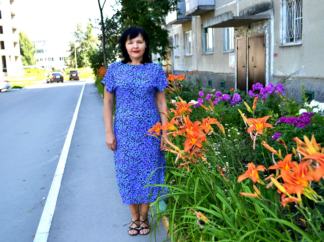 Простое, но эффектное платье от Любаева Светлана